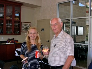 KFES Board Member-at-Large Triin Karr and Treasurer Rein Raja