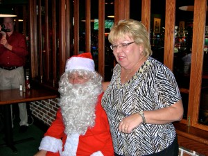 Jõuluvana and his special päkapikk, Kaie Latterner (2013).